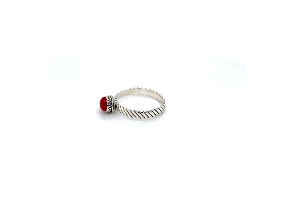 Comet Ring- Coral