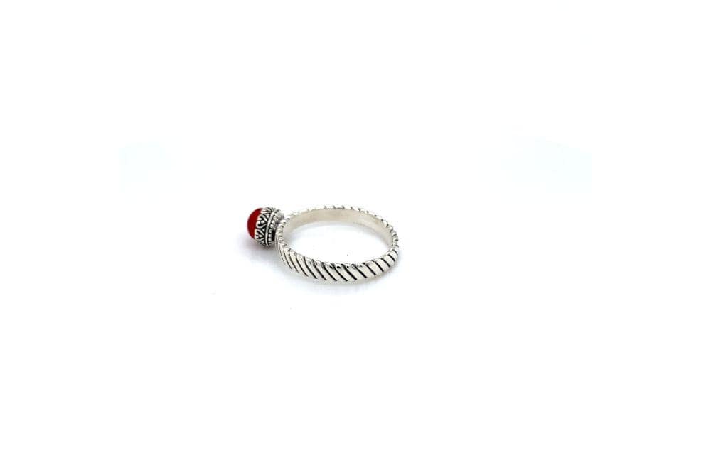 Comet Ring- Coral