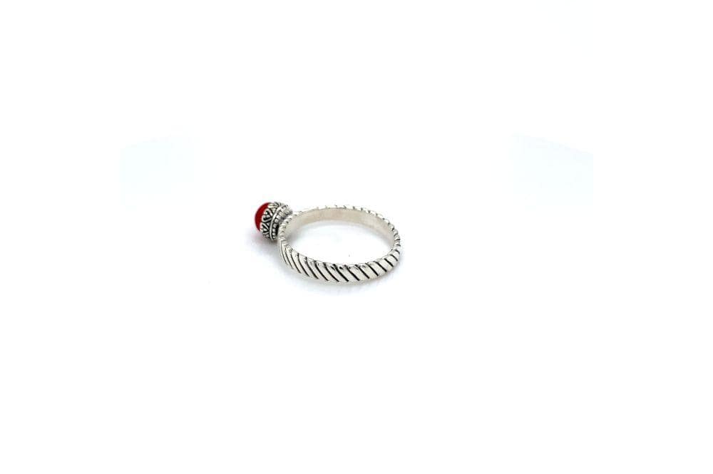 Comet Ring- Coral