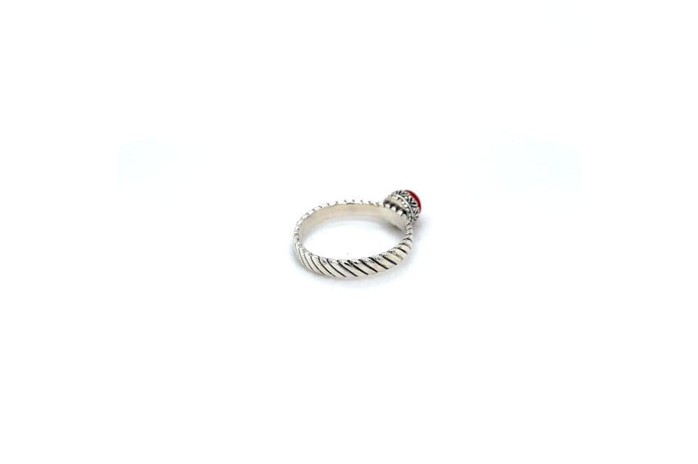 Comet Ring- Coral