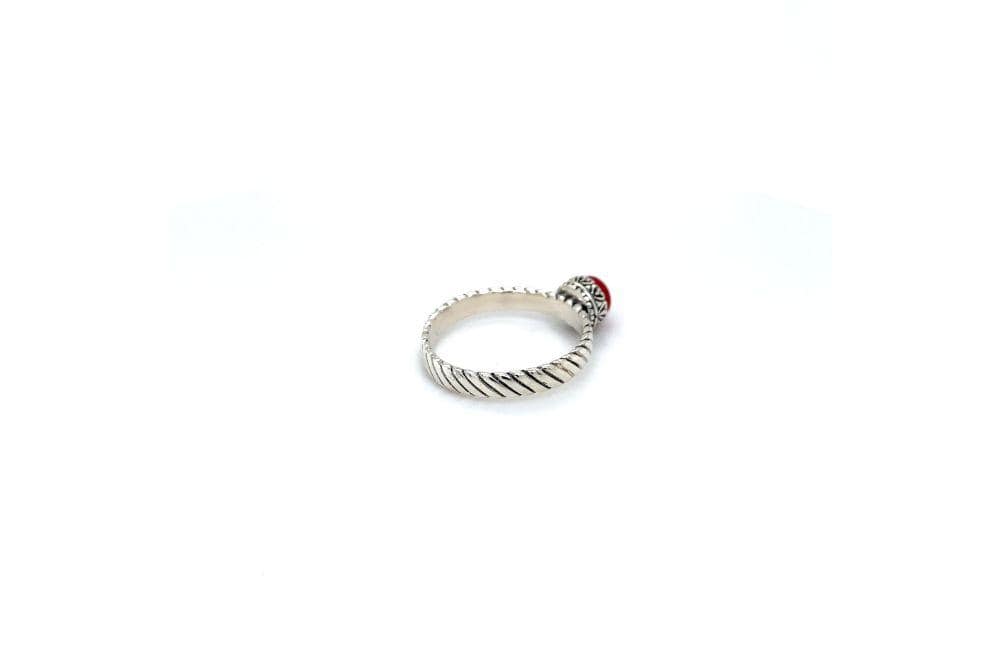 Comet Ring- Coral