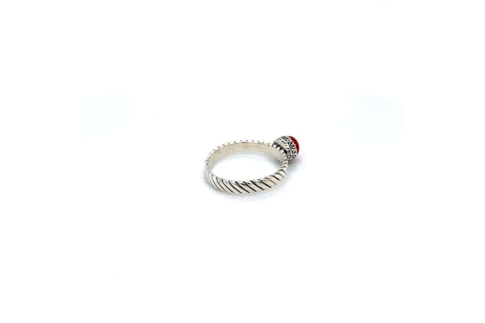 Comet Ring- Coral