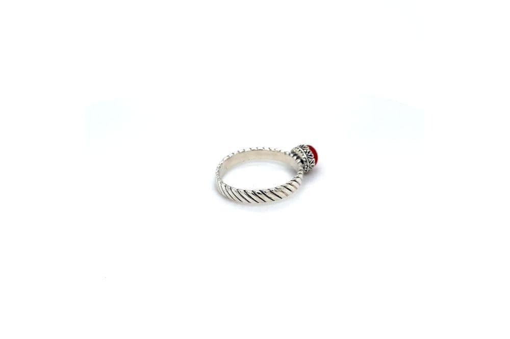 Comet Ring- Coral