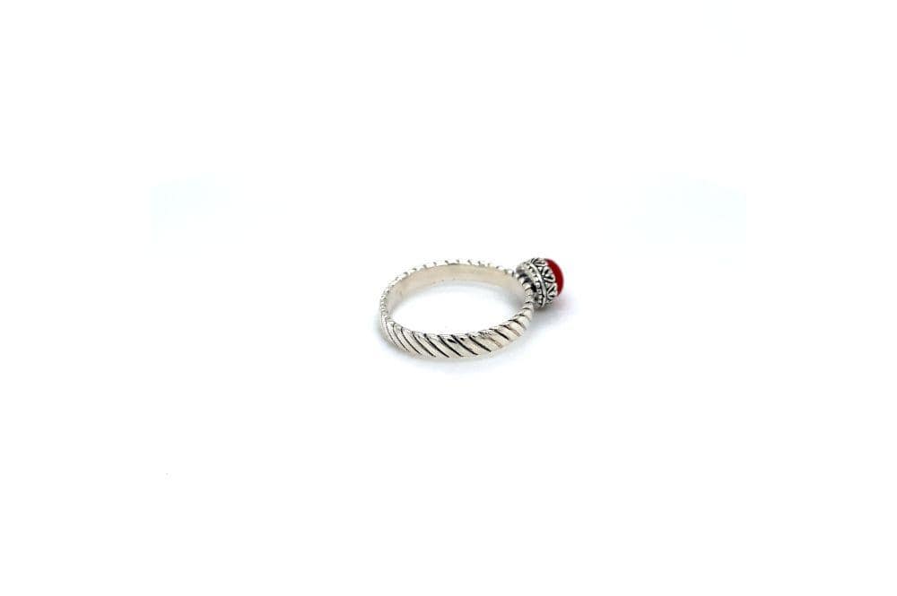 Comet Ring- Coral