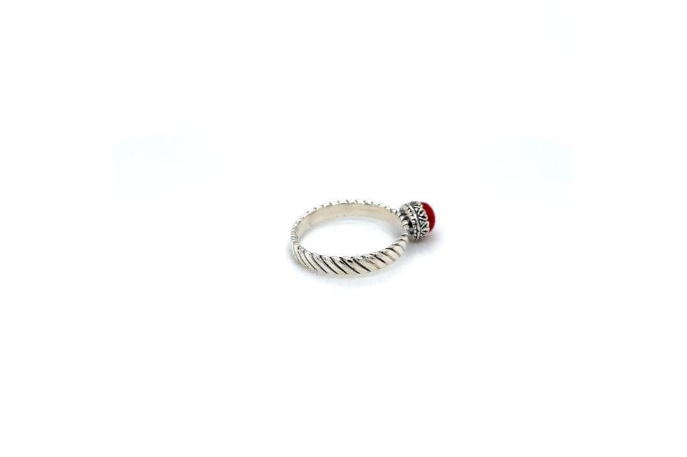 Comet Ring- Coral