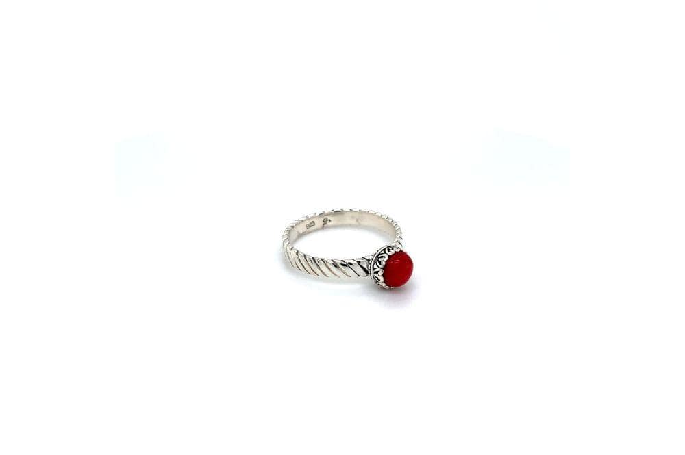 Comet Ring- Coral