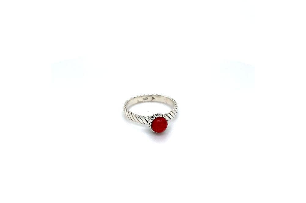 Comet Ring- Coral
