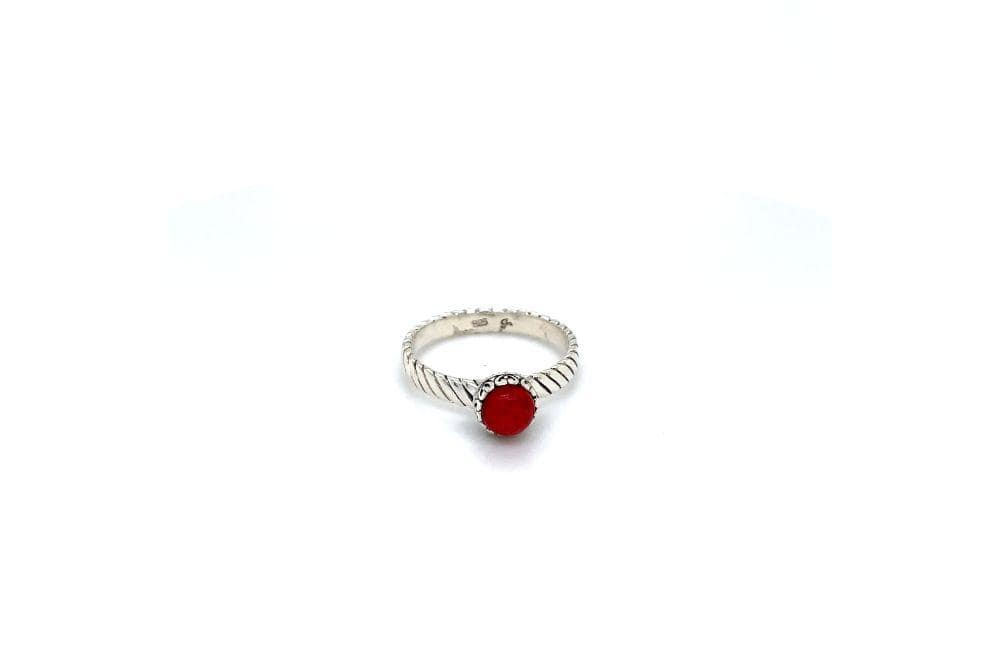 Comet Ring- Coral
