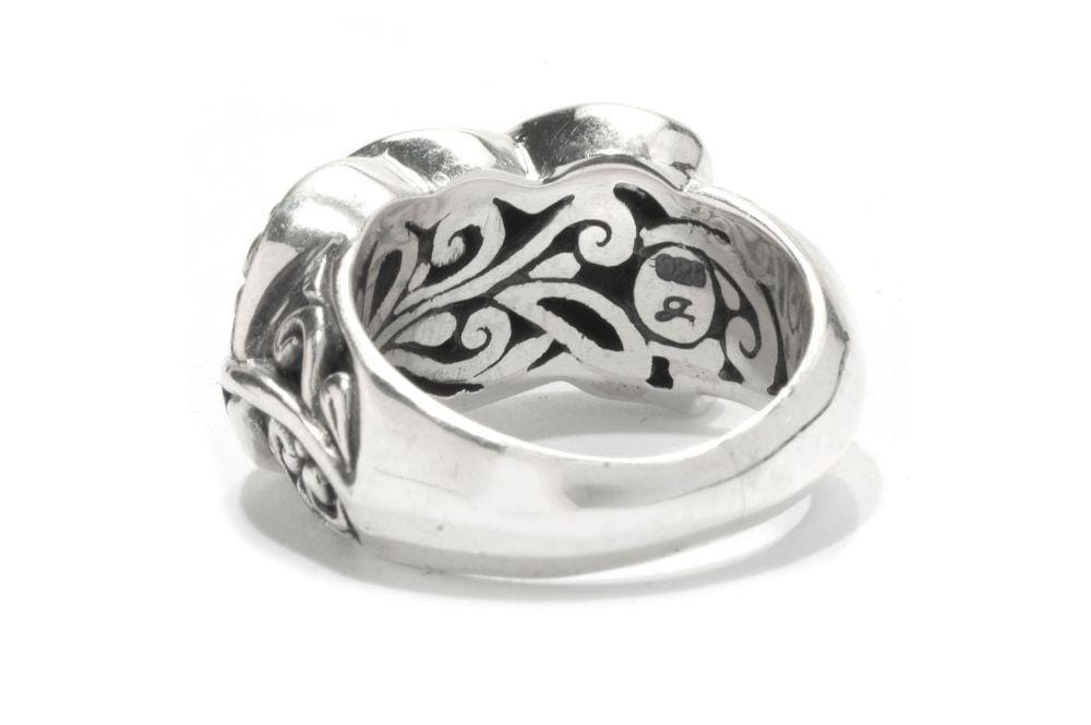 Cascada Leaf Ring- Paua