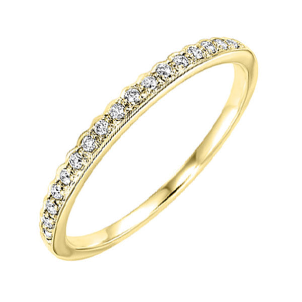 10Kt Yellow Gold Diamond 1/8Ctw Ring