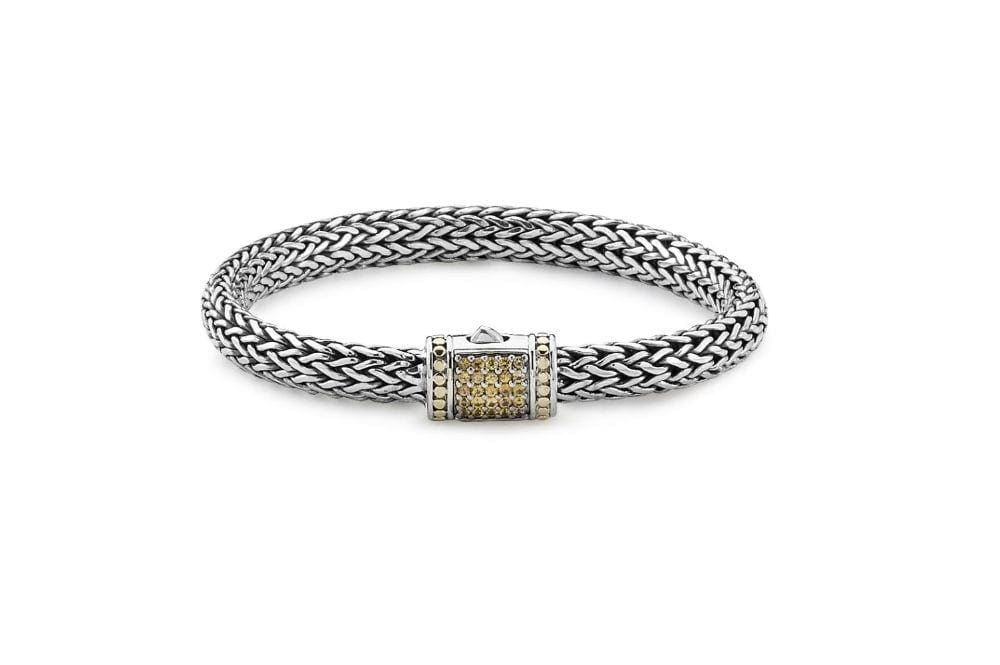 Kuta Bracelet 6x8MM- Yellow Sapphire