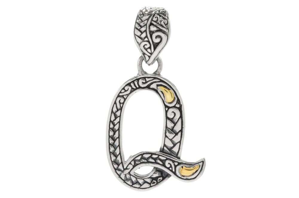 Letter Q Pendant