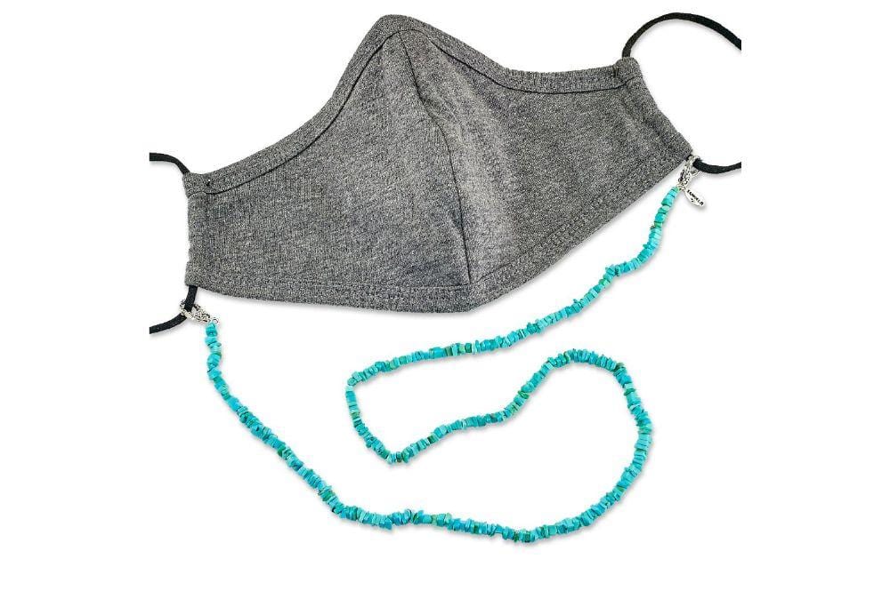 Mask Holder- Turquoise