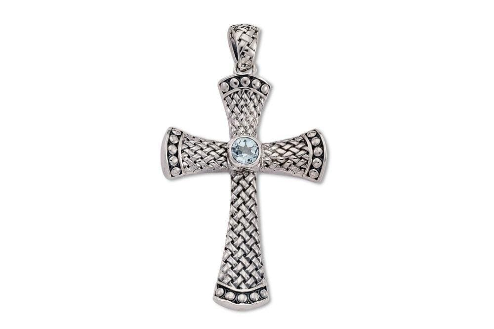 Padang Pendant- Blue Topaz
