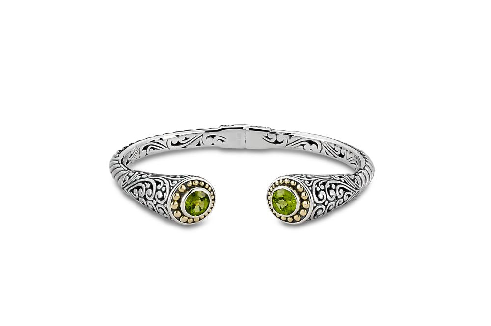 Ratai Bangle- Peridot
