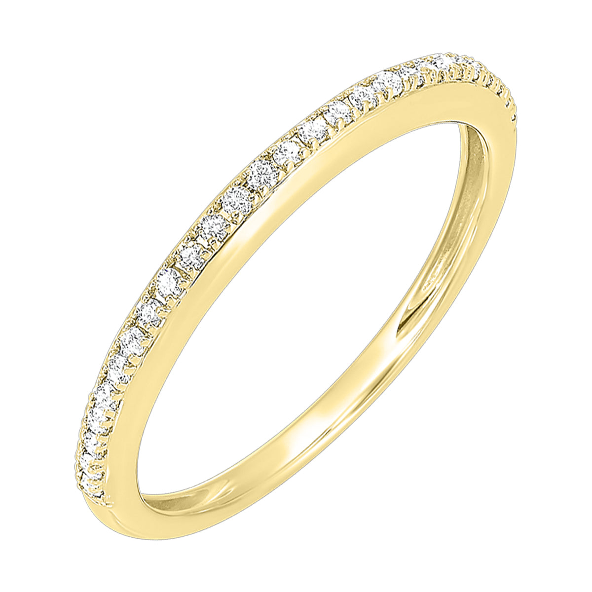 10Kt Yellow Gold Diamond 1/8Ctw Ring