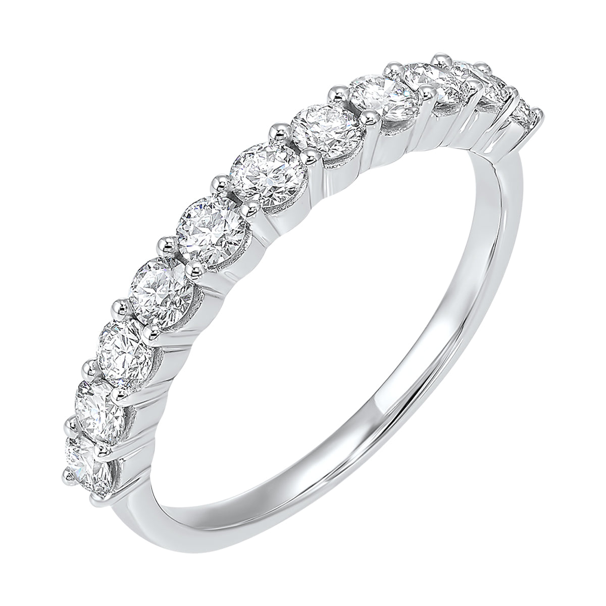 14Kt White Gold Diamond 1/4Ctw Ring