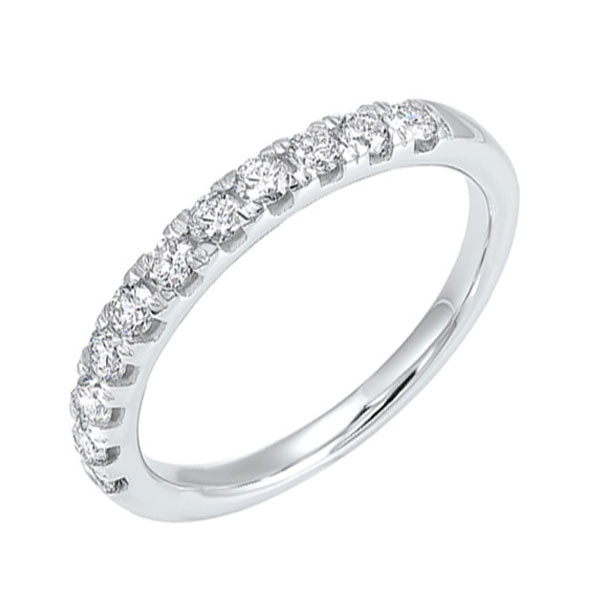 14Kt White Gold Diamond 1/10Ctw Ring