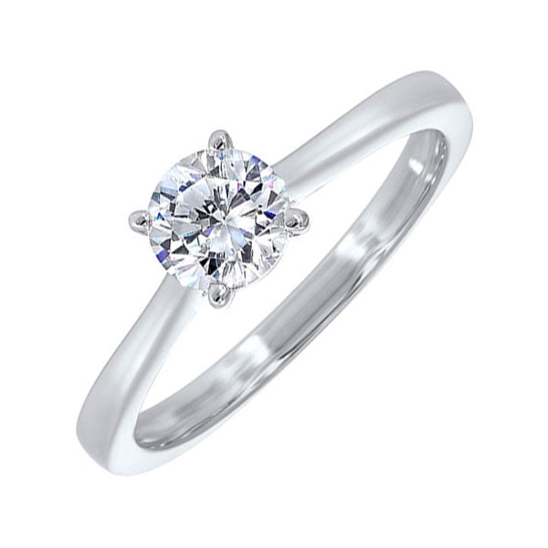 14Kt White Gold Diamond 3/4Ctw Ring
