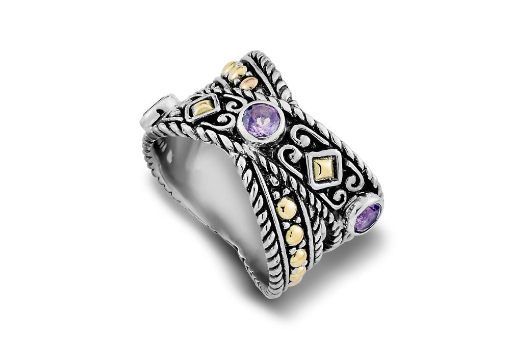 Ramu Ring- Amethyst