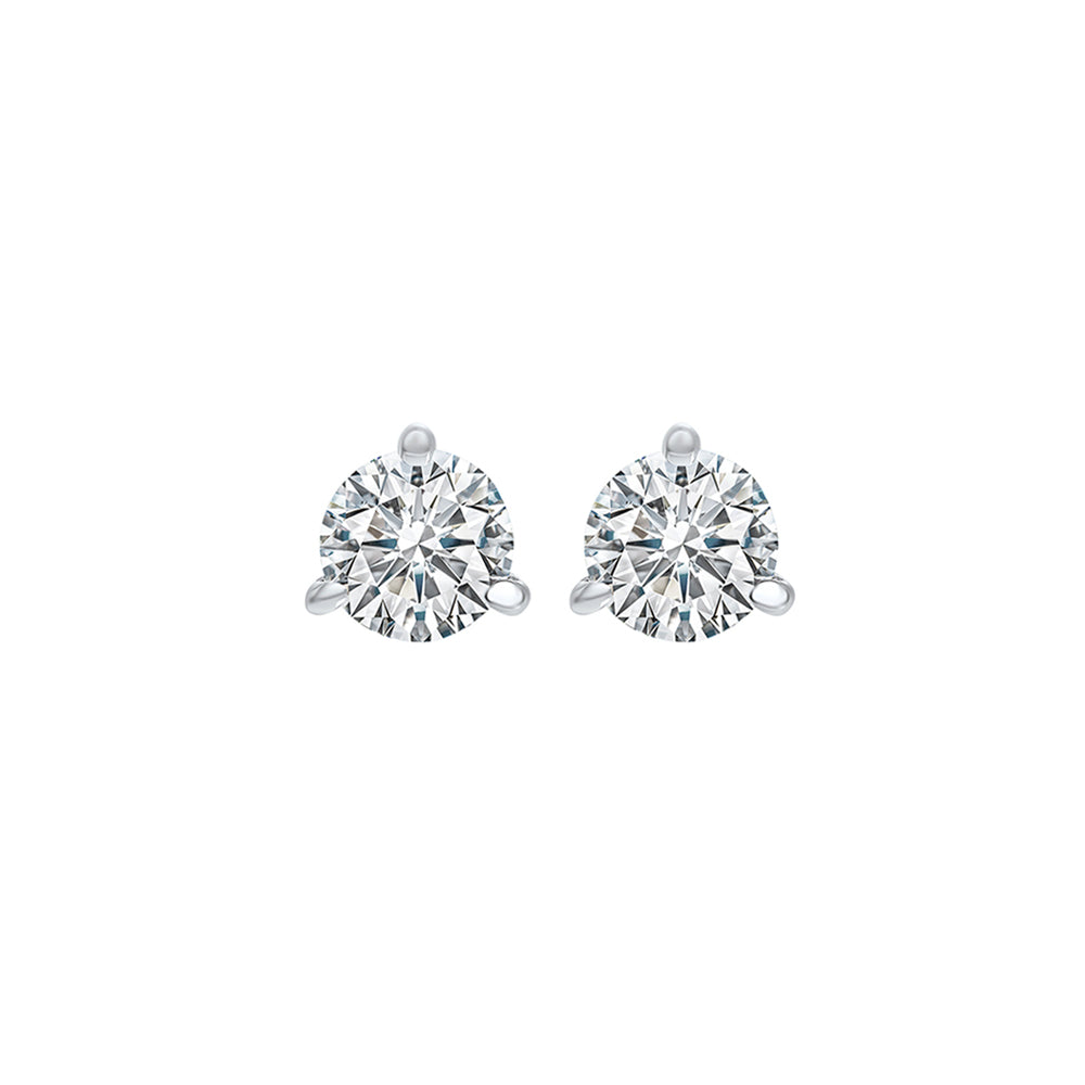 14Kt White Gold Diamond 1/3Ctw Earring
