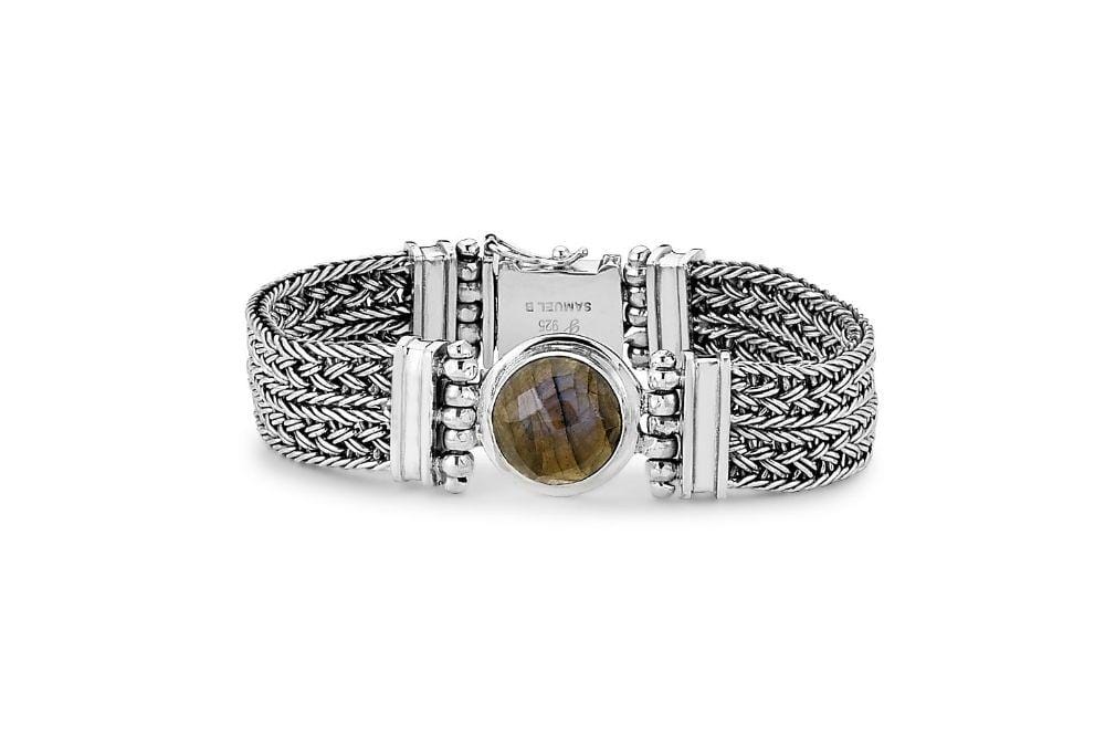 Seminyak Bracelet- Labradorite
