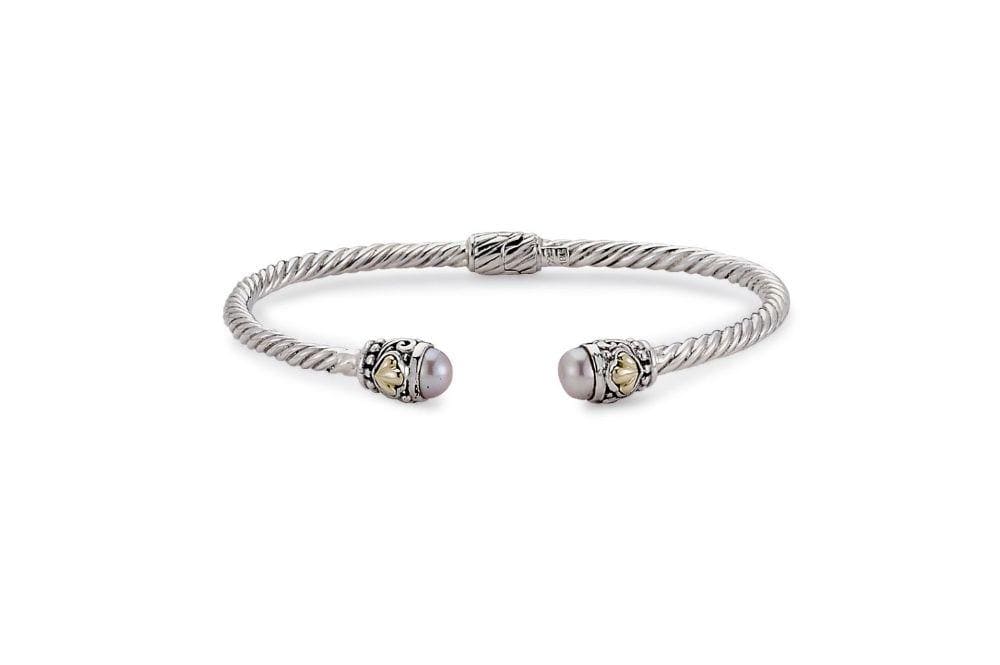 Sienna Bangle- Pink Pearl