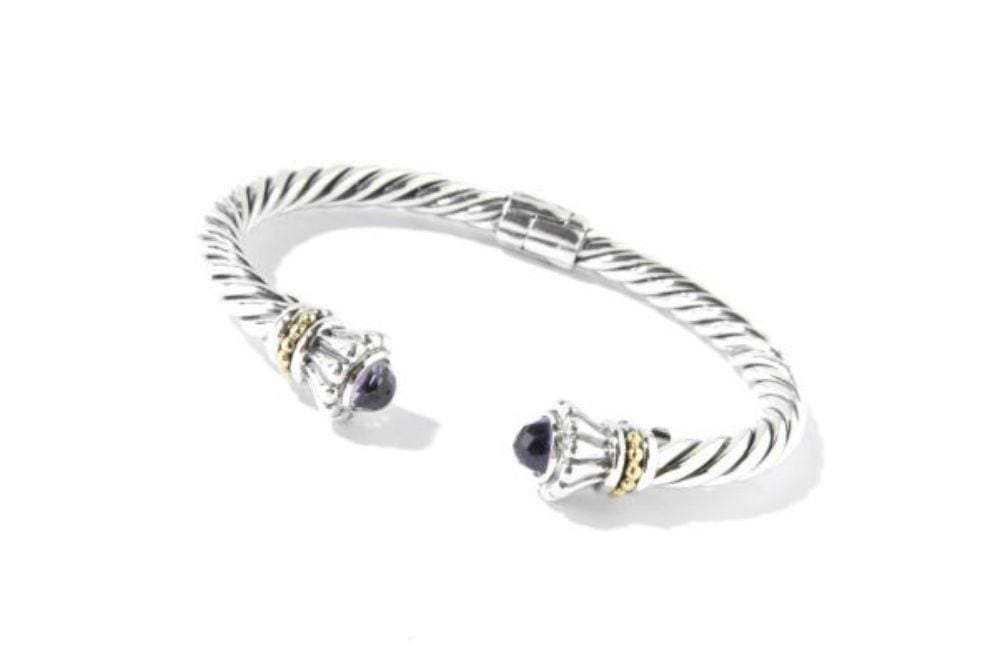 Spellbound Bangle- Amethyst
