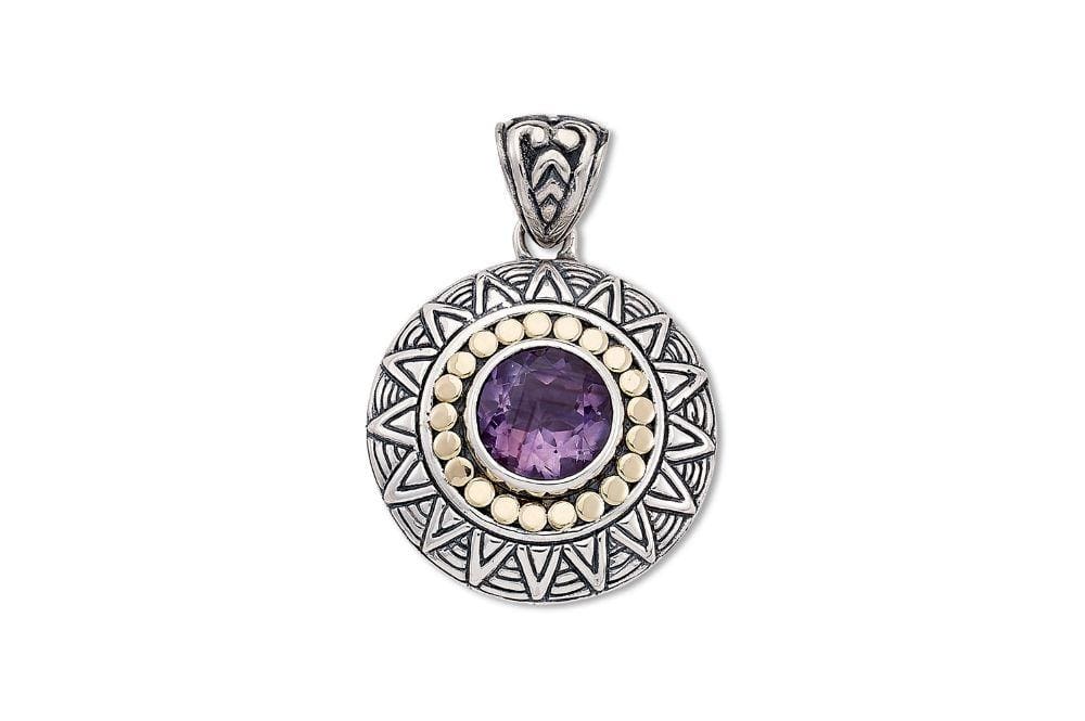 Tribe Pendant- Amethyst