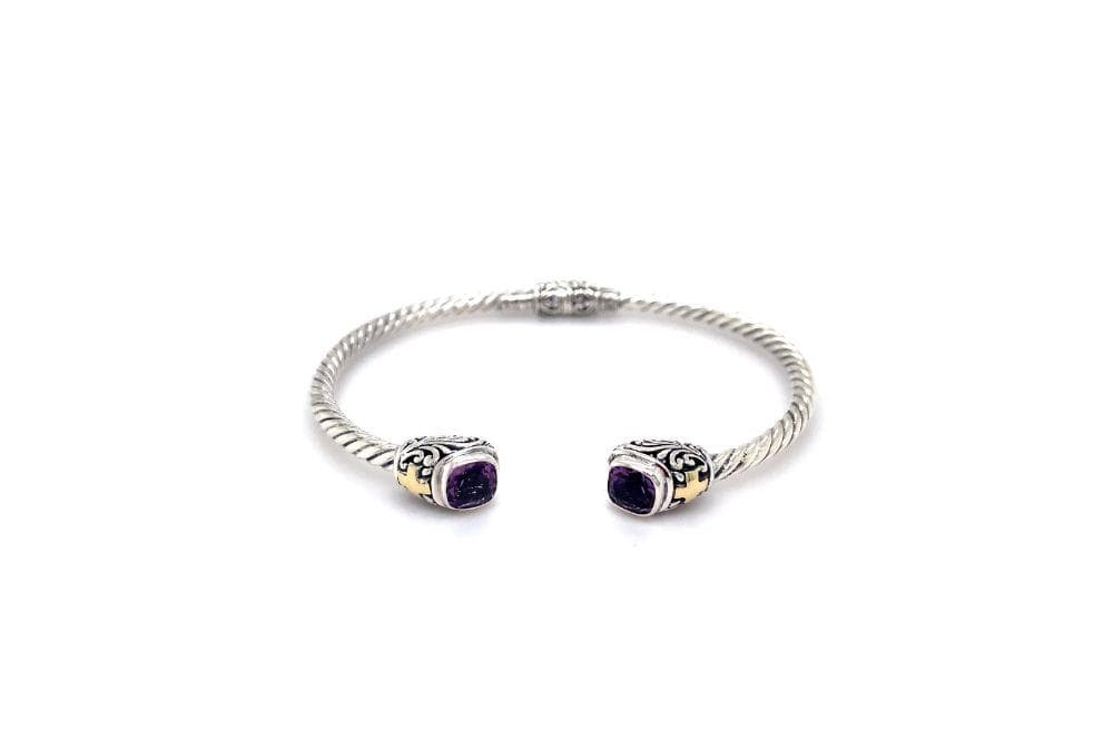 Leyla Bangle- Amethyst