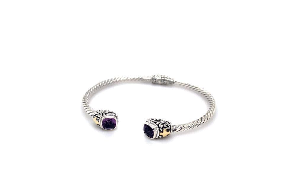 Leyla Bangle- Amethyst