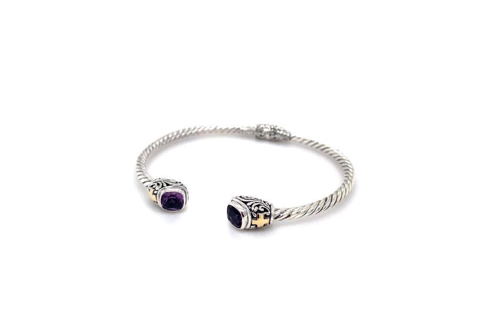 Leyla Bangle- Amethyst