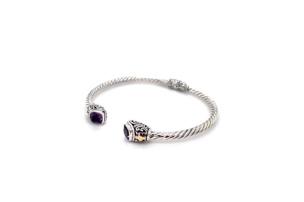 Leyla Bangle- Amethyst