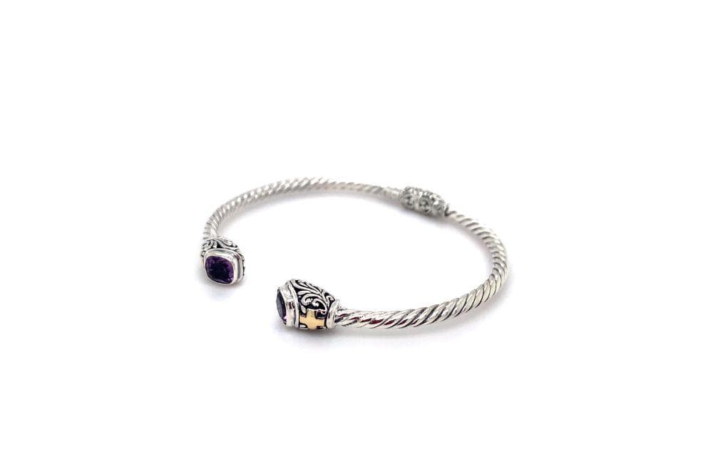 Leyla Bangle- Amethyst