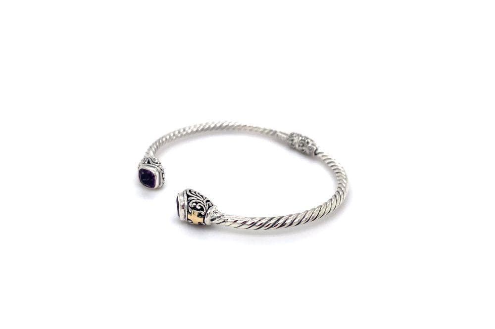 Leyla Bangle- Amethyst