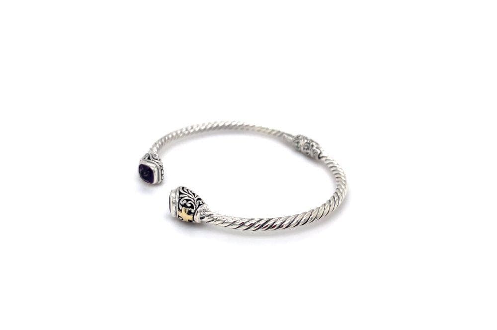 Leyla Bangle- Amethyst