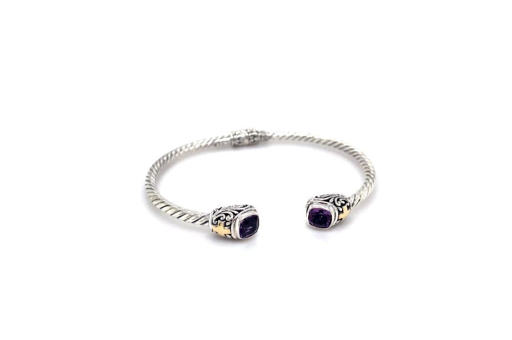 Leyla Bangle- Amethyst