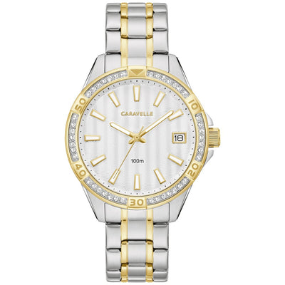 Caravelle Stainless Steel Sport Ladies Watch