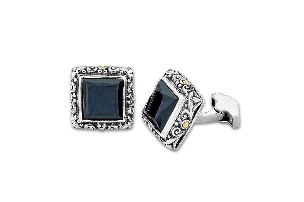 Solomon Cufflinks- Onyx