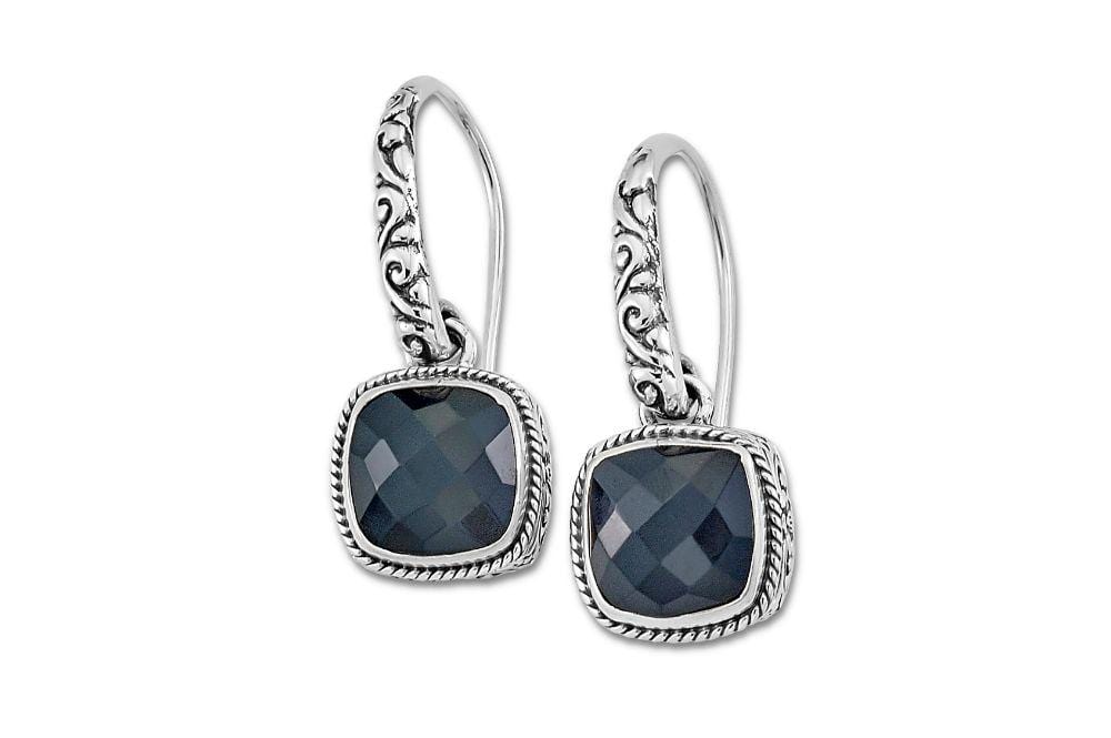 Honesty Earrings- Onyx