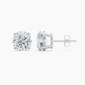 Round Cut Lab Grown Diamond Stud Earrings 0.25 Ct