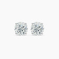 Round Cut Lab Grown Diamond Stud Earrings 0.25 Ct
