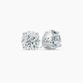 Round Cut Lab Grown Diamond Stud Earrings 0.25 Ct
