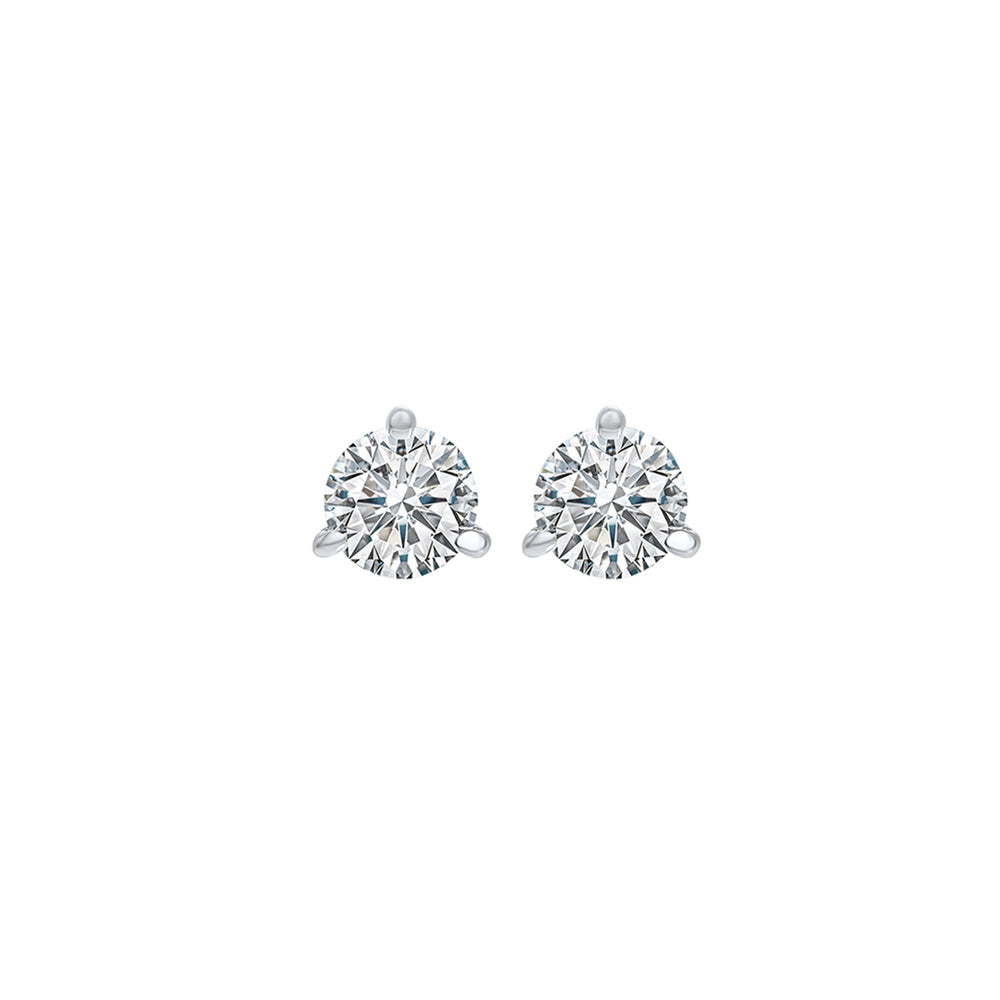 14Kt White Gold Diamond 1/5Ctw Earring