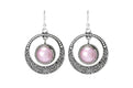Serra Earrings- Pink Pearl