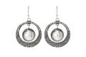 Serra Earrings- White Pearl