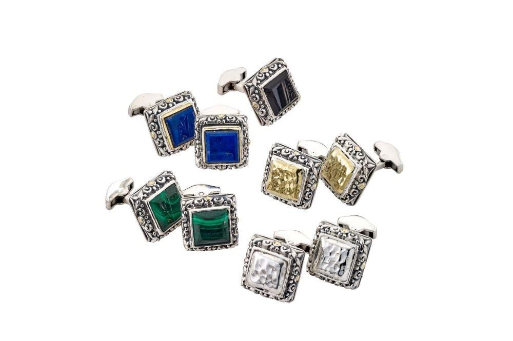 Solomon Cufflinks- Onyx