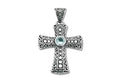 Tujuh Pendant- Blue Topaz